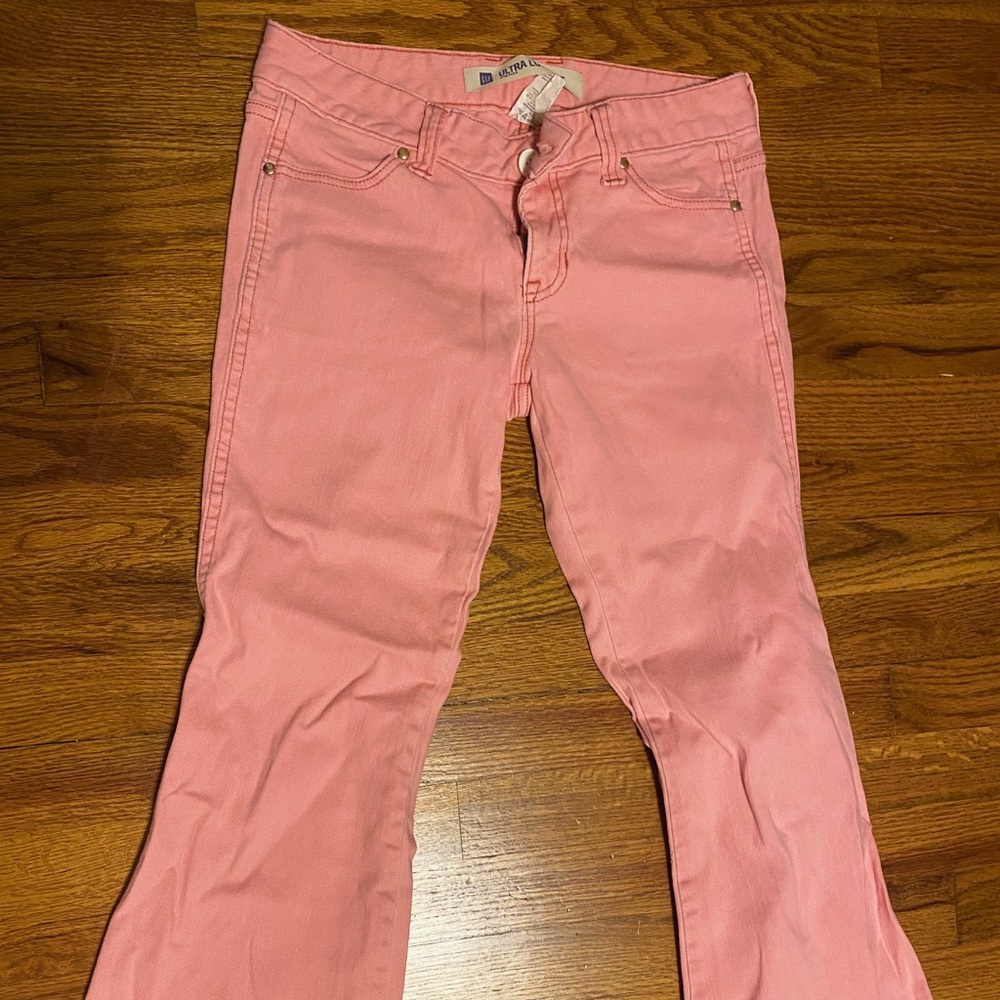 Pink Low Rise Jeans!